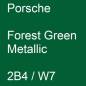 Preview: Porsche, Forest Green Metallic, 2B4 / W7.
